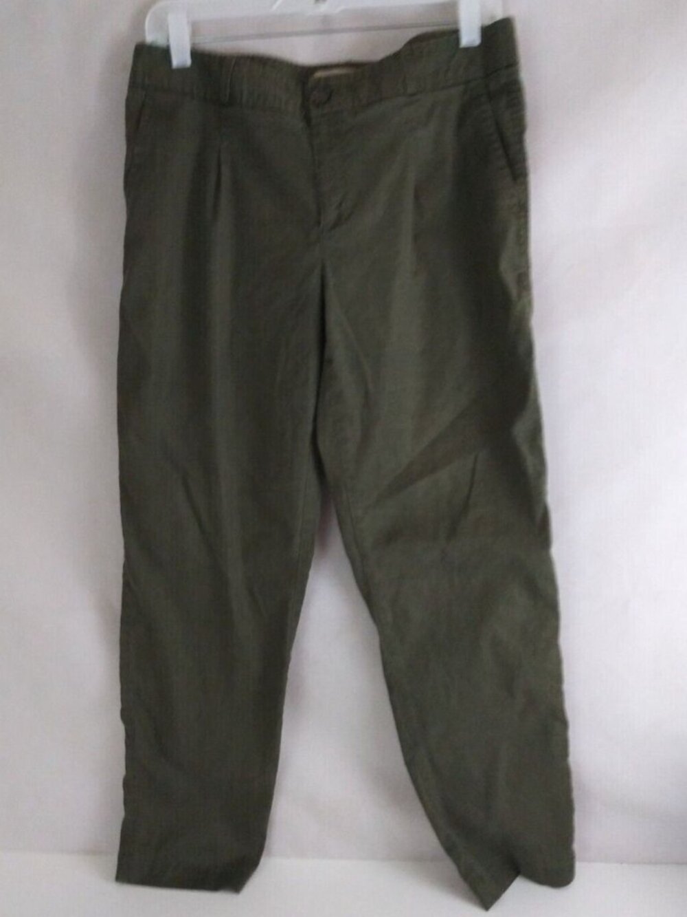 Banana Republic Heritage Women's Olive Green Dress Slack Pants Size 8 Inseam 29"